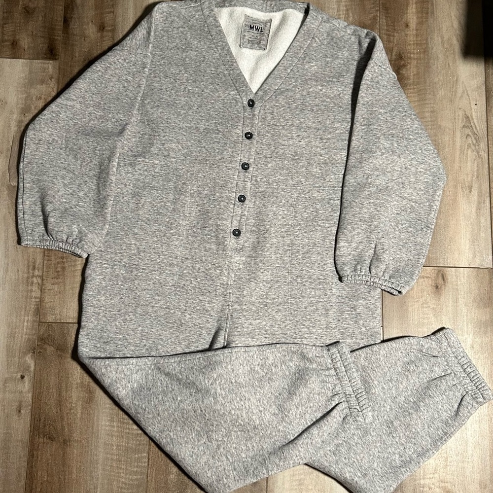 Madewell Gray Jumpsuit - XL